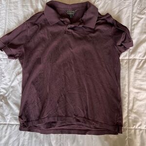 Maroon Men's Polo Shirt